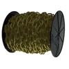 Mr. Chain Heavy-Duty Plastic Barrier Chain Reel, Khaki Gold, 2-Inch