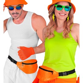 W WIDMANN MILANO Party Fashion - Sequin Waist Bag Fanny Pack Fanny Pack Fancy Dress Accessory