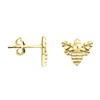 SOFIA MILANI - Women's Earrings 925 Silver Bee Stud Earrings,