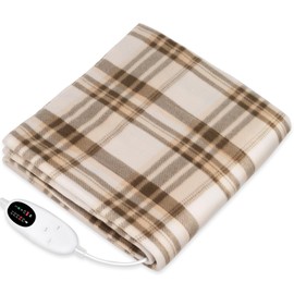 Electric Blanket, Layer, Multi-Use, Power Saving, Washable, 4 Stage Timer, 5 Temperature Adjustment, Cold Protection, Single Heating Device, No Pilling, Gift, Washable, Cold Fever, Dust Mites