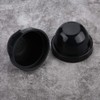 Headlight Cover Caps 75mm Rubber Car Headlight Seal Dustproof Cover