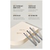 Studio 17 Lip Brush Portable Cap Flat 3 Pieces 211