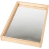 TickiT Small Wooden Mirror Tray - Explore Reflection, Symmetry and
