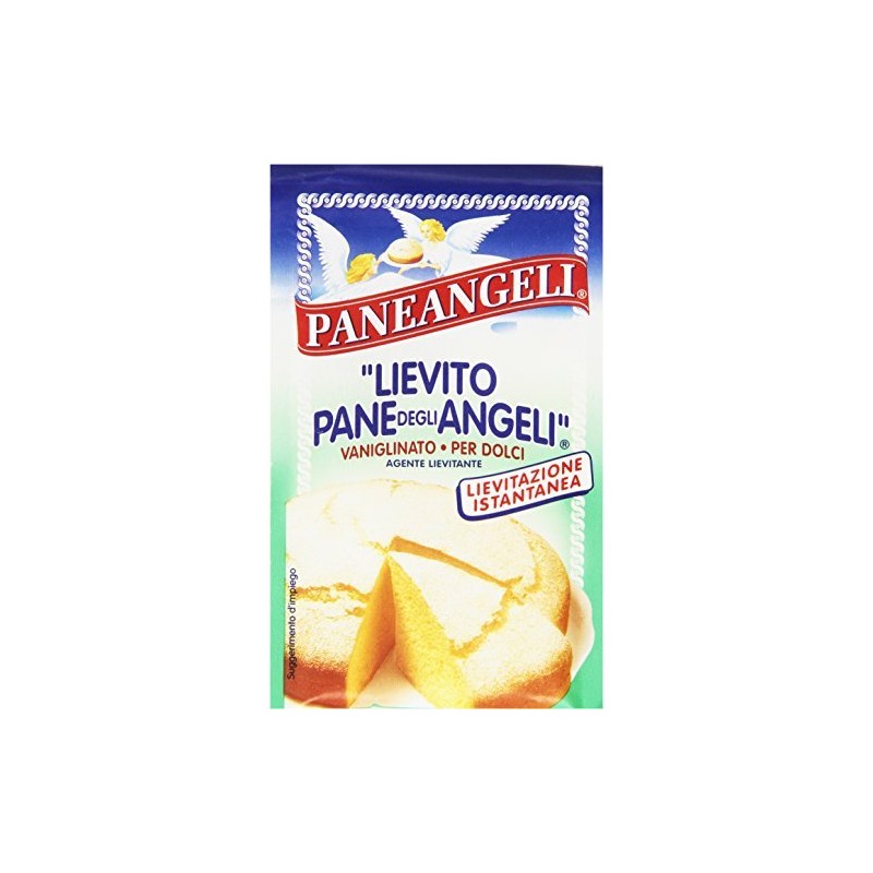 Paneangeli: "Lievito Pane degli Angeli" Vanilla Yeast - 16gr Packages