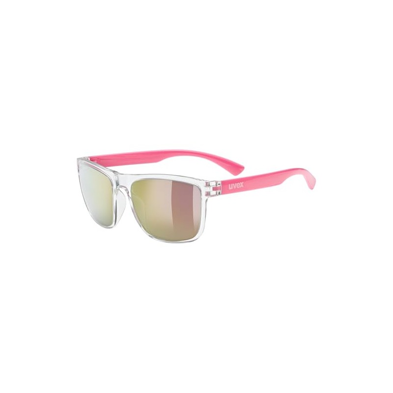 Uvex Unisex Children's Rookie Sunglasses, Clear-pink, Unit size