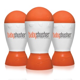 (3-Pack) Baby Shusher - The Original Shhh Calming Sound Machine for Baby | Stops Fussy Crying Spells | for Parents, Pediatricians, Photographers | Portable for Travel | 15 or 30 Minute Timer