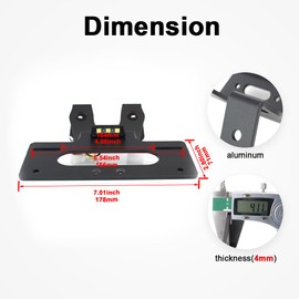 Xitomer Fender Eliminator Compatible with KLR650 2024 2023 2022 KLR650 2022-2024, License Plate Bracket Fit for KLR650 Accessories Tail Tidy with LED Light