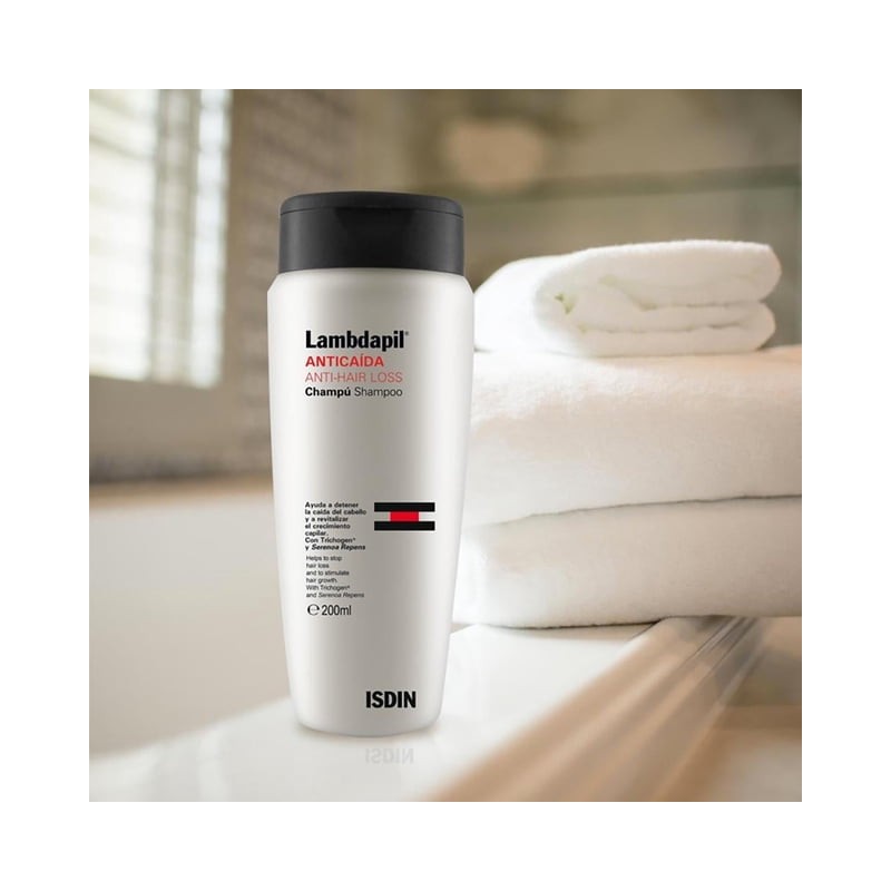 Shampoo Isdin Lambdapil anticaída 200 ml