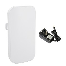 Outdoor WiFi Extender 1200Mbps 2.4G 5.8G Dual Band IP65 Waterproof Inuilt Antenna Wireless Outdoor Access Point Internet Repeater UK Plug