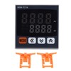 PID Temperature Controller 72x72mm Digital Display Intelligent Thermostat AC 100‑240V