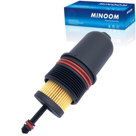 MINOOM FT4Z-6A832-C Oil Filter Cap Cover Replacement for Ford F150 2015-2020 2.7L V6,for Ford Fusion 2017-2020 Part No.#FT4Z6A832C