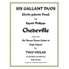 Viola Duets 6 Gallant Duos - Chedeville - Rococo NEW!