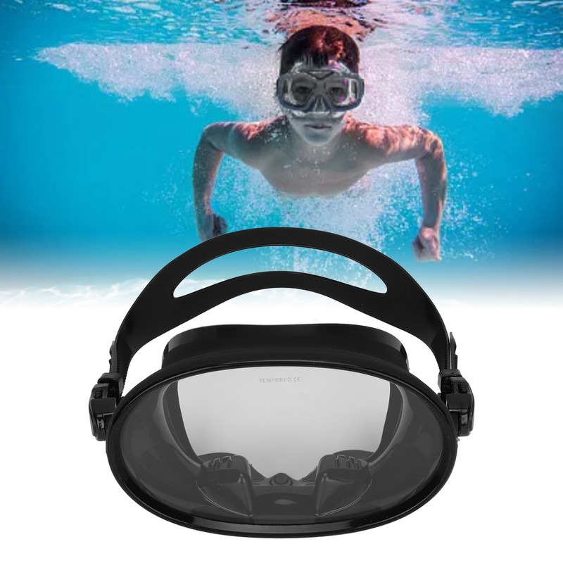 Snorkeling Goggles Professional Gear with Nose Clip for Diving Non