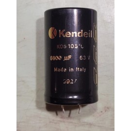 Kendeil 63V 6800uF 30x52mm 105C Snap In Capacitor Kendeil
