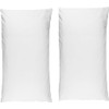 Luxurious Large Cotton Pillow Case Pair - 200 Thread Count,