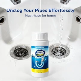 Powerful Drain Cleaner Powder - Clog Remover for Home Plumbing