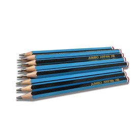ARPAN Jumbo Beginners Kids Hexagonal learners Snap-Resistant HB School Pencils - Sharpened Long-Lasting Pencils Ideal for Drawing, Writing, Office Desk & General Multi-Purpose (Pack of 12)