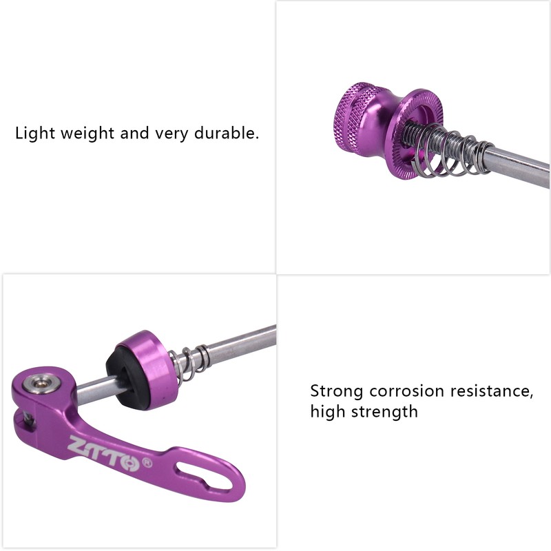 ZTTO 2pcs Road Mountain Bicycle Quick Release Skewers Bike Front