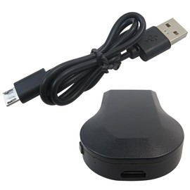 WiFi Display Receiver for AnyCast, 1080p HD Wireless Display Dongle Adapter for Airplay Miracast DLNA Modes, HDMI for 1080P Video, Phone/Tablet PC to HDTV/Monitor/Projector with HDMI Interface