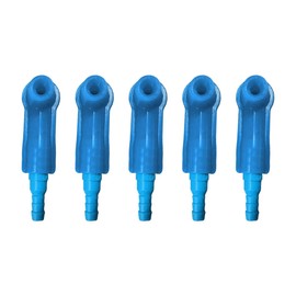 LHDOS 5PCS Brake Fluid Exchange Tool Connector, Automotive Brake Oil Changer Car Oil Pumping Pipe Connector, Oil Bleeder Pump Quick Exchange Adapter Brake System Bleeding Tools for Car Truck