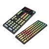 Keycaps PBT Translucent Sublimation Rainbow Gradient Mechanical 108 Keycaps for