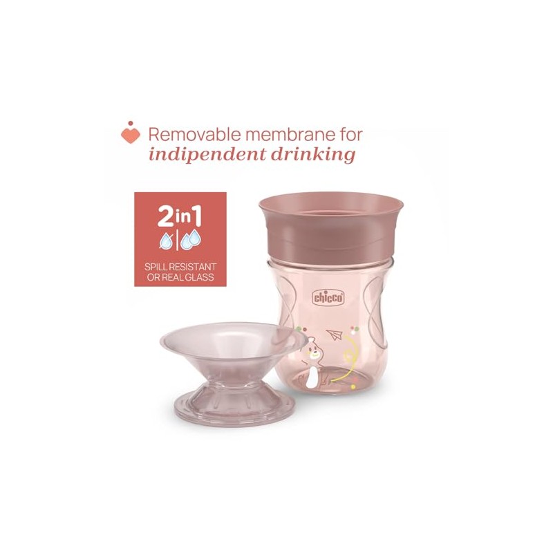Chicco Vaso Entrenador Copa Perfecta 12M+ Rosa