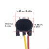 AvtoDonor ABS Wheel speed sensor connector Jeep Compass. 2017-2024. 68563831AA
