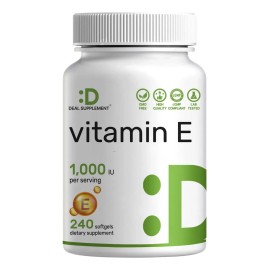 Deal Supplement Vitamina E 1000 Iu 240 Cpsulas                                                                                                        