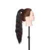 20 Inch Real Long Corn Wave Ponytail Clip in Hair