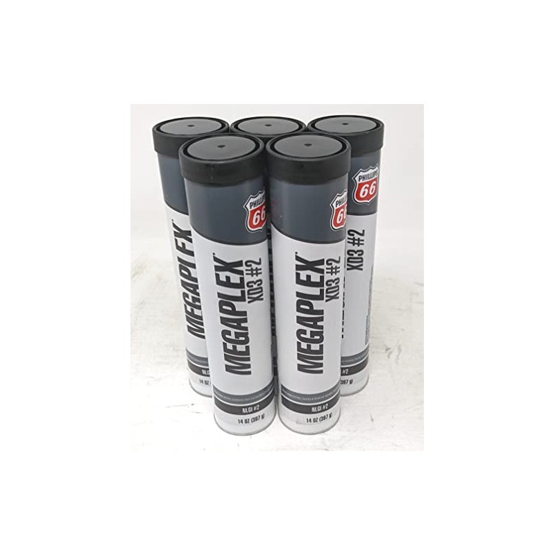 Phillips 66 Megaplex XD3 14oz Lithium Grease Tube (5-Pack) for