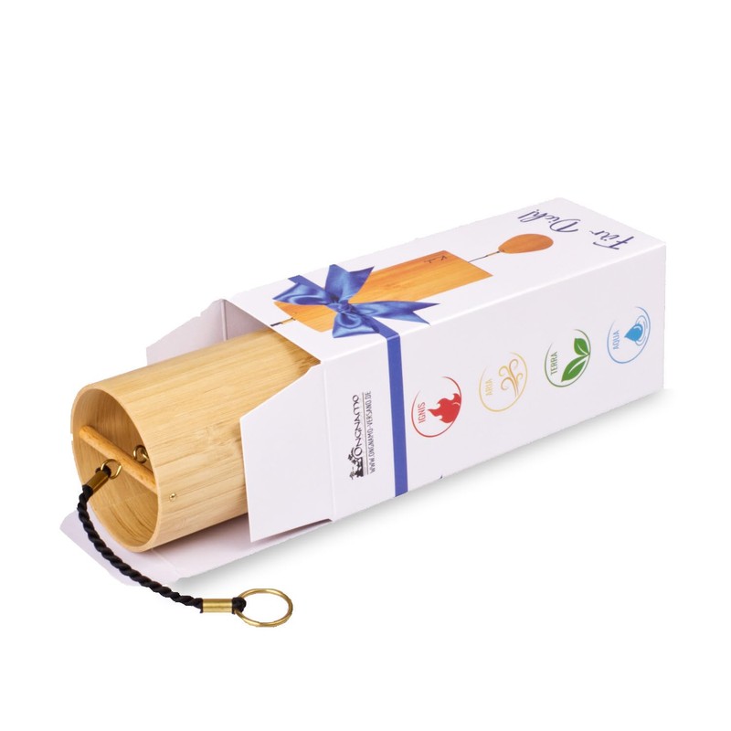 Koshi Wind Chime Made of Bamboo Veneer Ignis | Fire