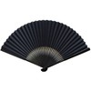 Hand Fan Fabric Location Large Fan Parents Black Coating Black