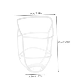 Ipetboom 20PCS Reusable Infusion Net Bottle Cages Thick Plastic Saline Bottle Holder for Hospital Clinic Infusion Stand Hanging Nets Compatibility Efficient Storage