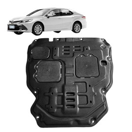 Frencstr Front Engine Splash Shield Fit for 2018-2024 Toyota Camry Engine Case Guards Suitable for Camry Under Engine Cover Mud Flaps Directly Replace Original