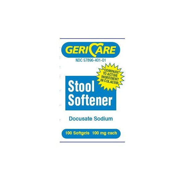 200 Soft gels Docusate Sodium Stool Softner OTC for Colace