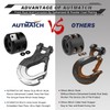 AUTMATCH Winch Hook 3/8" - Clevis Slip Hook with Safety