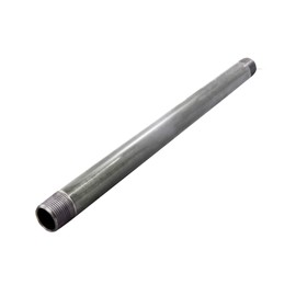 Supply Giant QDHM3448 48" Long Pre-Cut Galvanized Pipe with 3/4" Nominal Size Diameter