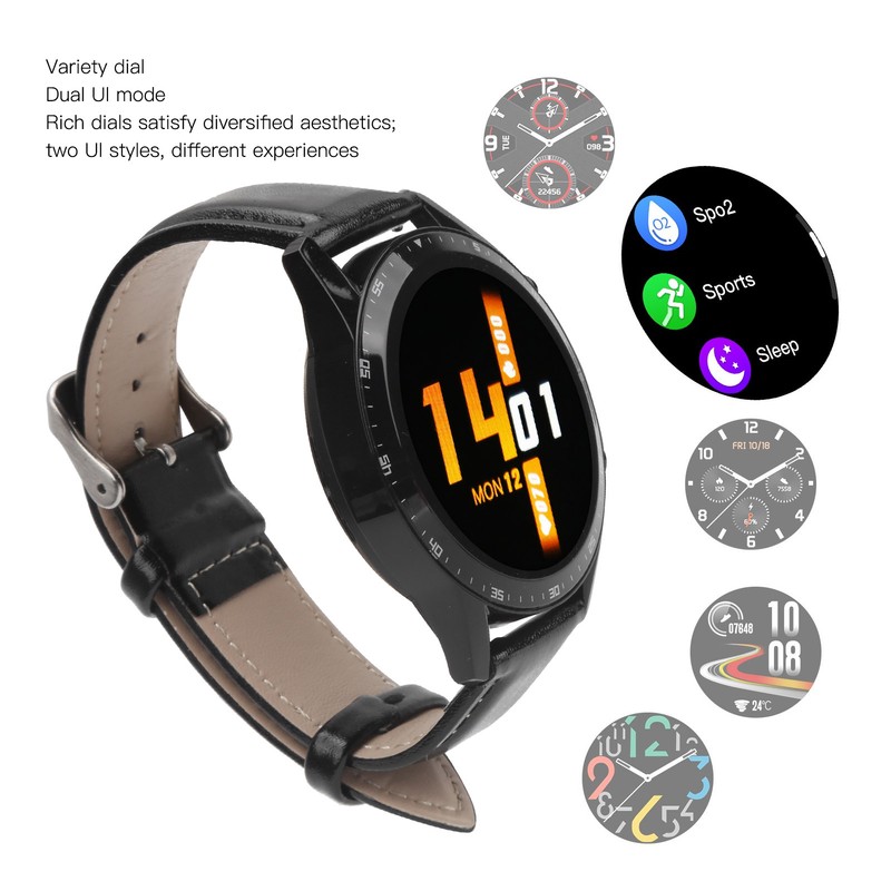 T80Bluetooth Calling Smartwatch Fitness Monitoring Waterproof Movement Bracelet for Android/IOS