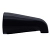 Westbrass E531-1F-62 5-1/4" Standard Front Connection Tub Spout, Matte Black