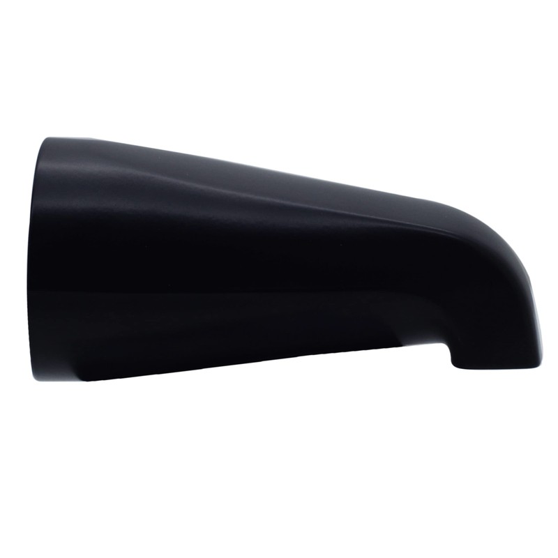 Westbrass E531-1F-62 5-1/4" Standard Front Connection Tub Spout, Matte Black