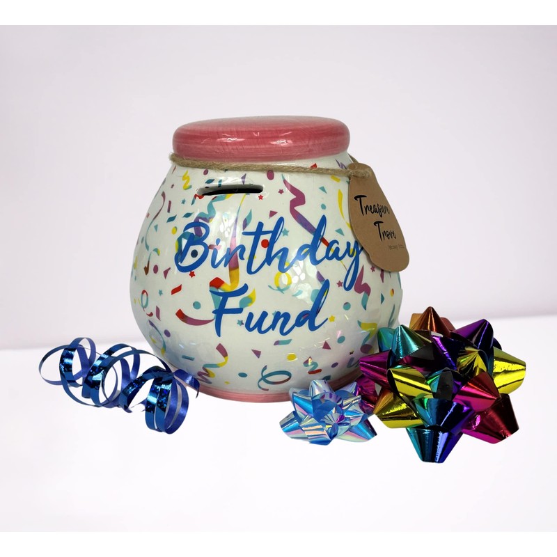 Treasure Trove Ceramic Money Pots (Birthday Fund)