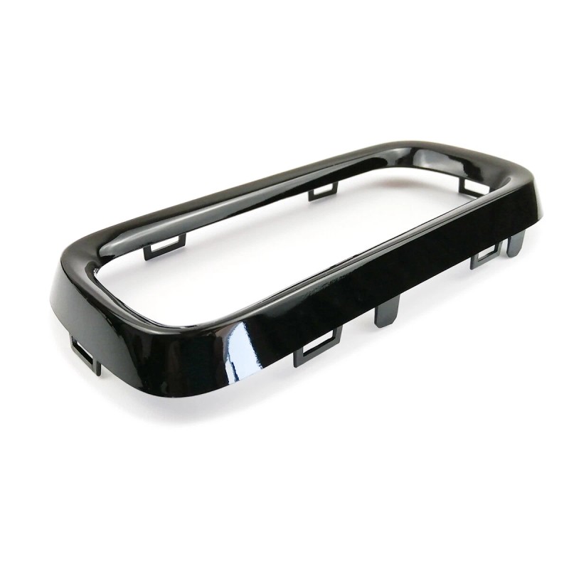 XBEEK Glossy Black Front Grille Clip-in Grill Insert Rings for
