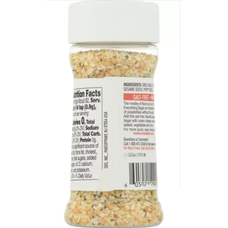 Dash Salt-Free Seasoning Blend, Everything But The Salt Seasoning Blend,