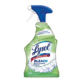 Lysol Multi-Purpose Cleaner Sanitizing and Disinfecting Spray with Bleach, All Purpose Cleaning Spray for Bathrooms and Kitchens, 32oz