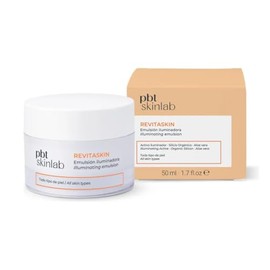 Revitaskin Emulsión 50ml  Crema Facial Hidratante y Revitalizante para Piel Apagada  Fórmula Iluminadora y Antioxidante con Vitamina C (Libre y...    
