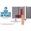 Thin Jig Precise Thin Ripping Guide, Stainless Steel Table Saw