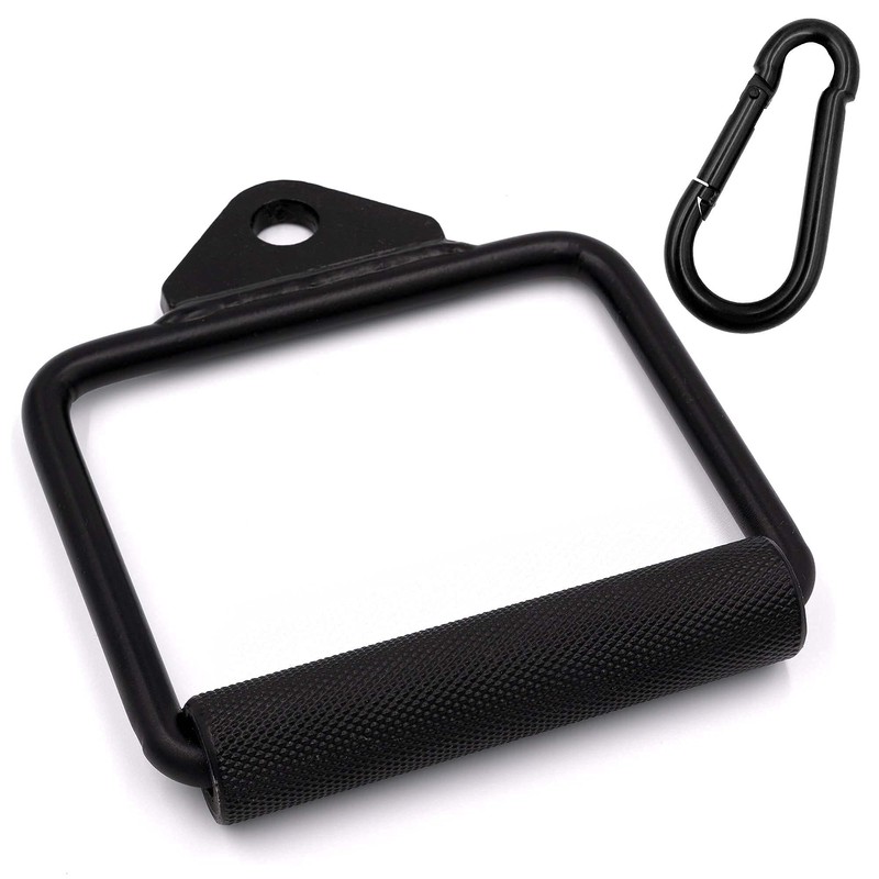 C.P. Sports One-Handle Grip Black with Carabiner Hook 8 mm