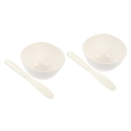 Healeved 2sets Mixing Bowl Beauty Tool for Salon and Home Use Skin-friendly and Easy to Clean for Masks Treatments