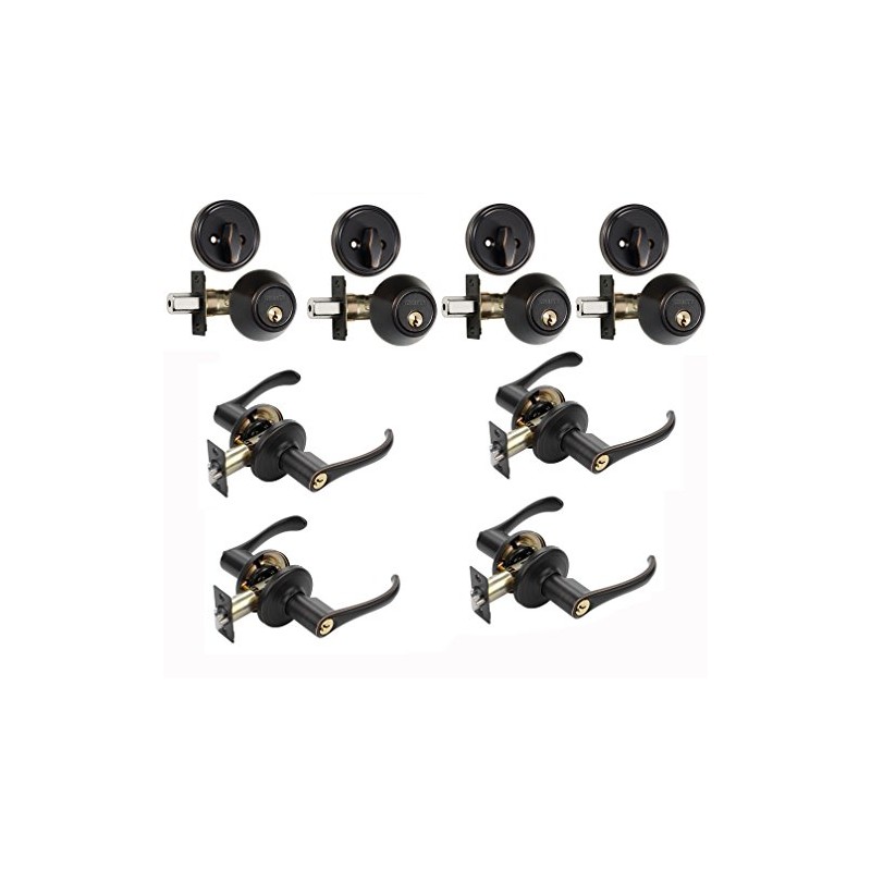 Dynasty Hardware CP-VAI-12P, Vail Front Door Entry Lever Lockset and