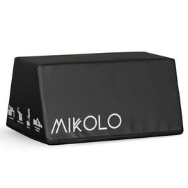 Mikolo Hip Thrust Bench, Hip Thrust Machine at Home for Glute Bridge, Multi-Functional Hip Thrust Box with Non-Slip, Glute Workout Equipment, 700LB Load Capacity, Core & Ab Strength Training (Large)